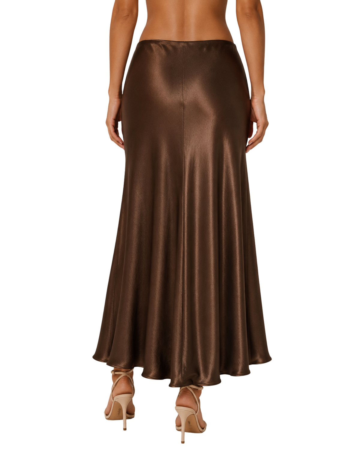 Satin Maxi Skirt