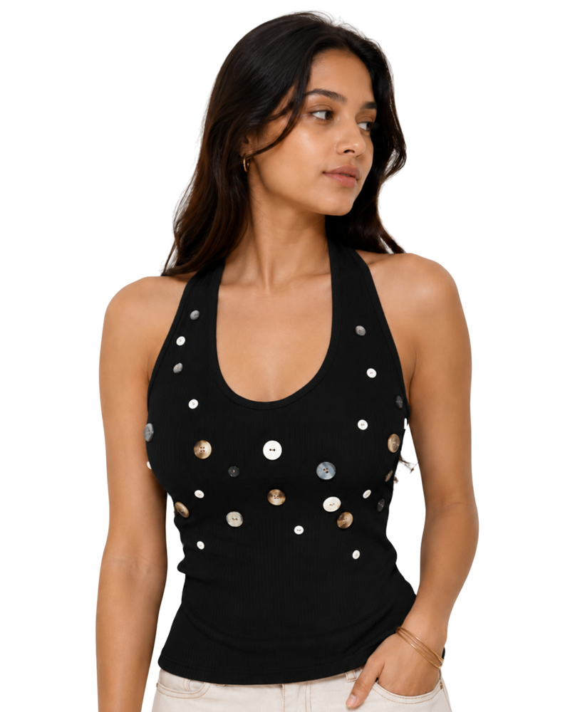 The Artisan Button Halter