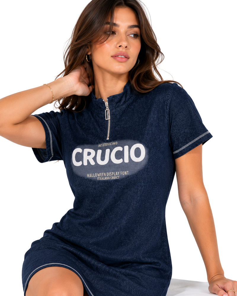 Brooklyn Graphic T-Shirt Dress