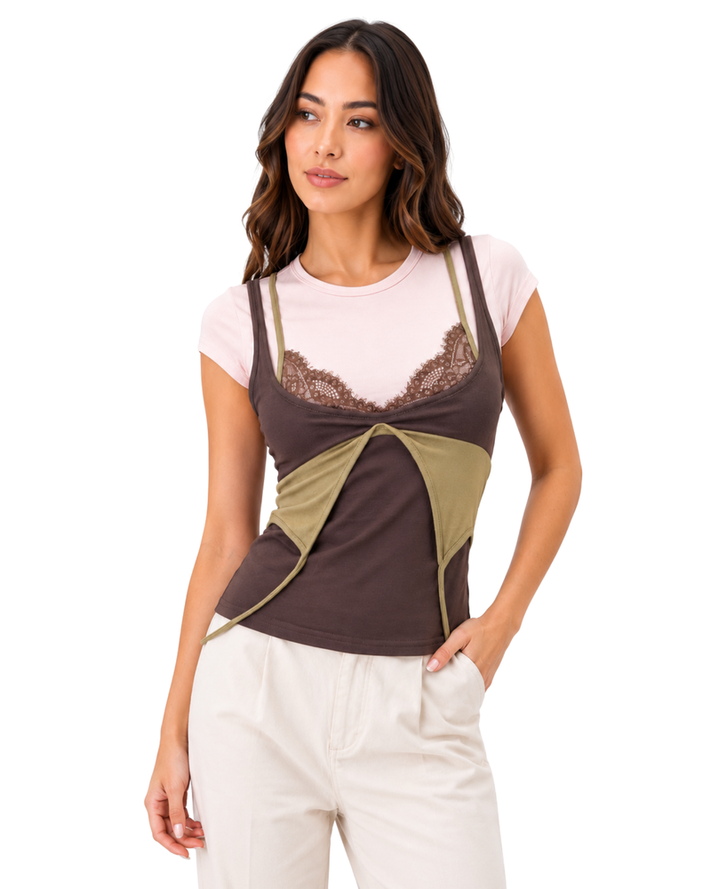 Urban Moss Cami party top