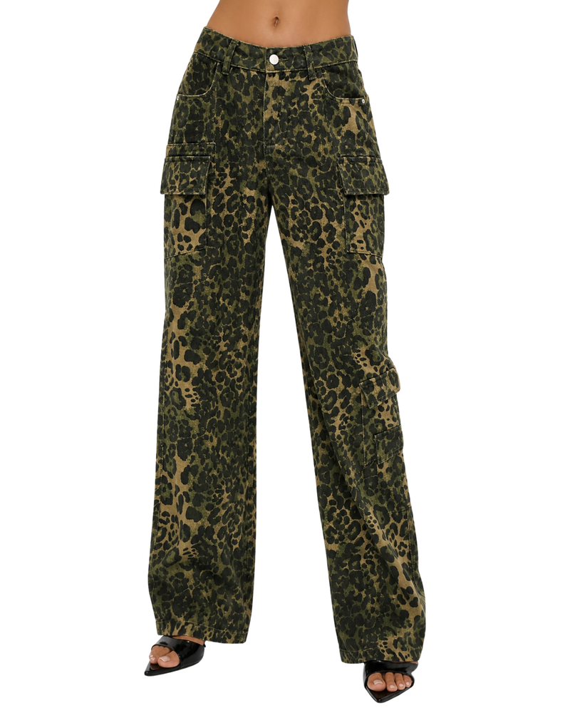 Olive Green Cargo Pants