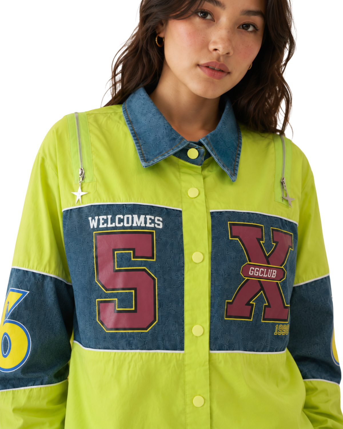 Varsity Colorblock Racing Jacket