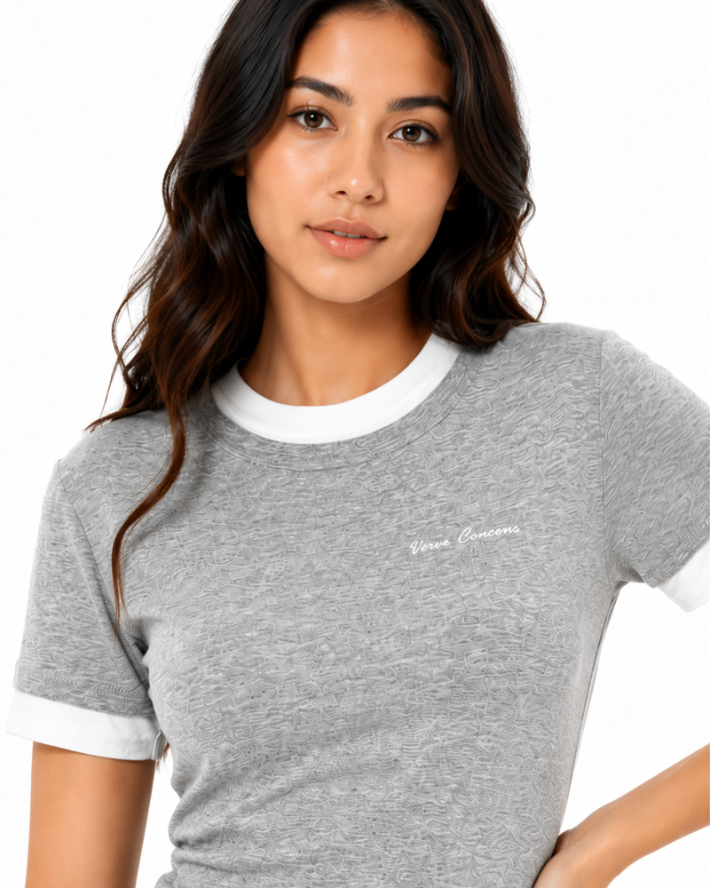 Heather Grey Mini Tee Dress