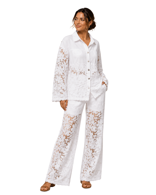 The Blanc Lace Co-ord Set