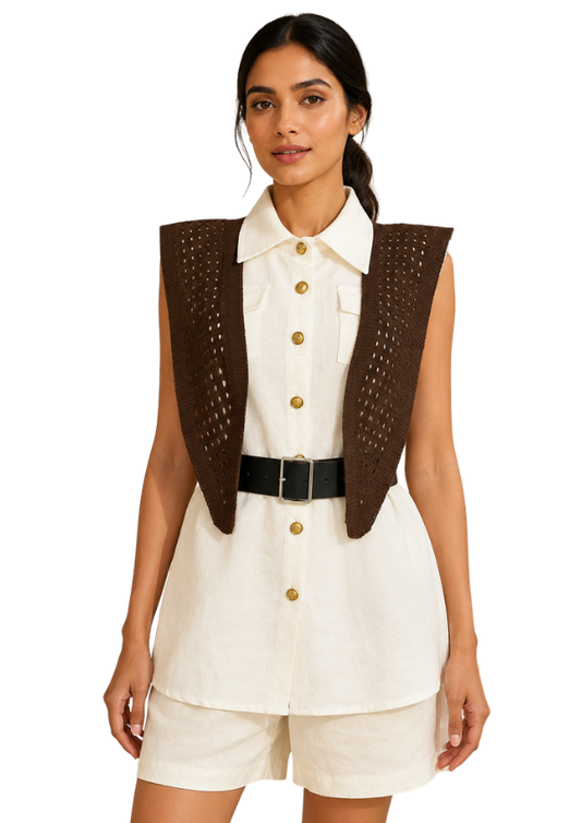 Espresso Playsuit Co-ord Set