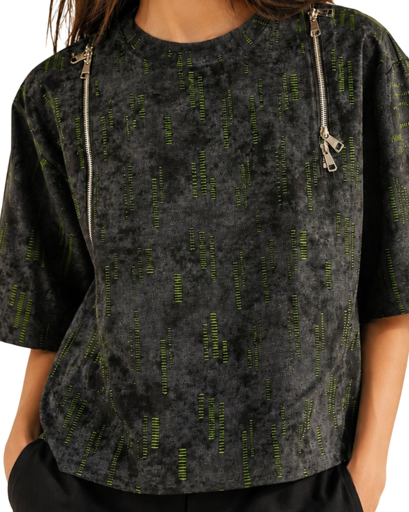 Neon Zip Oversized
