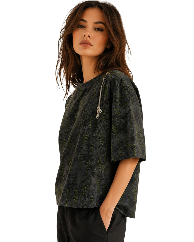 Neon Zip Oversized
