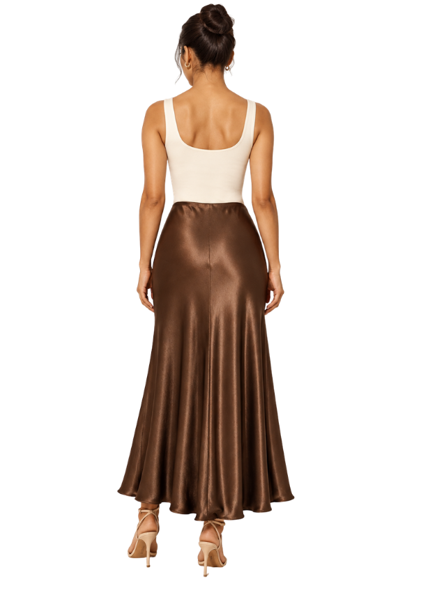 Satin long Skirt - Elevate Your Everyday Style