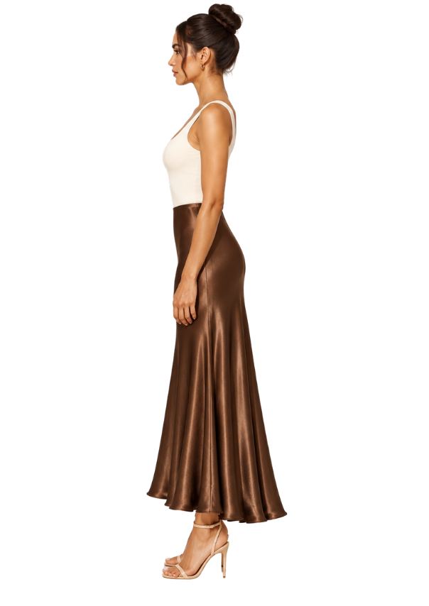 Satin long Skirt - Elevate Your Everyday Style