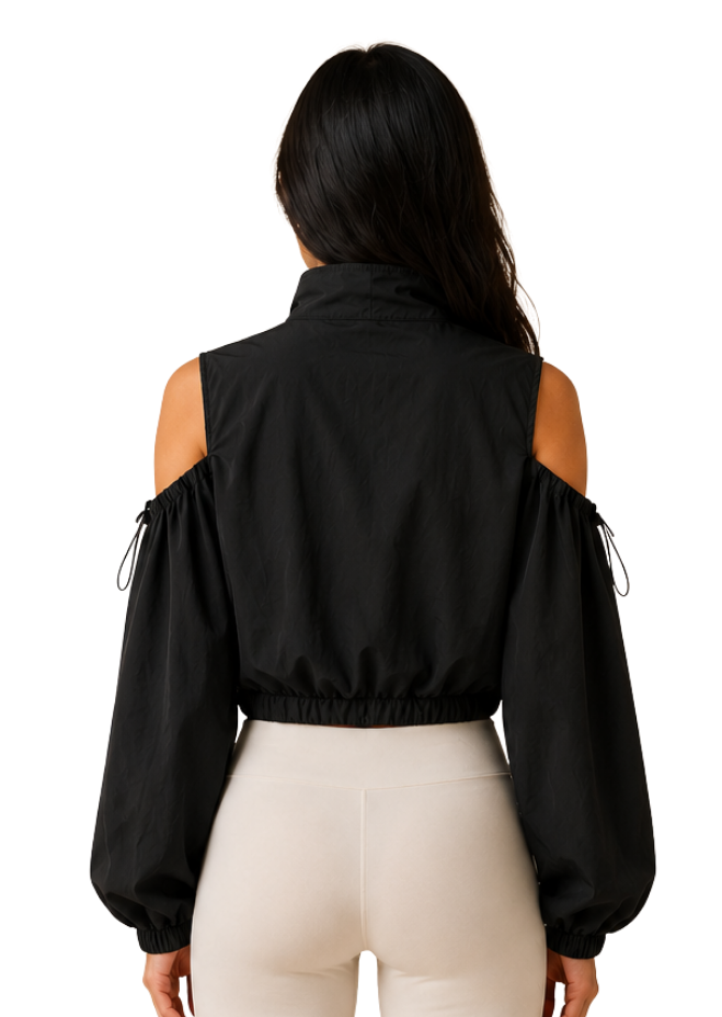 Scarlet Cut-Out Jacket