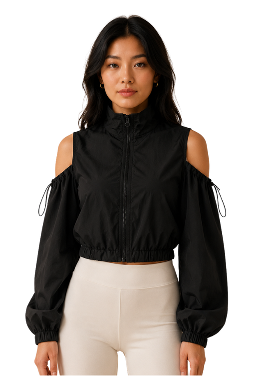 Scarlet Cut-Out Jacket