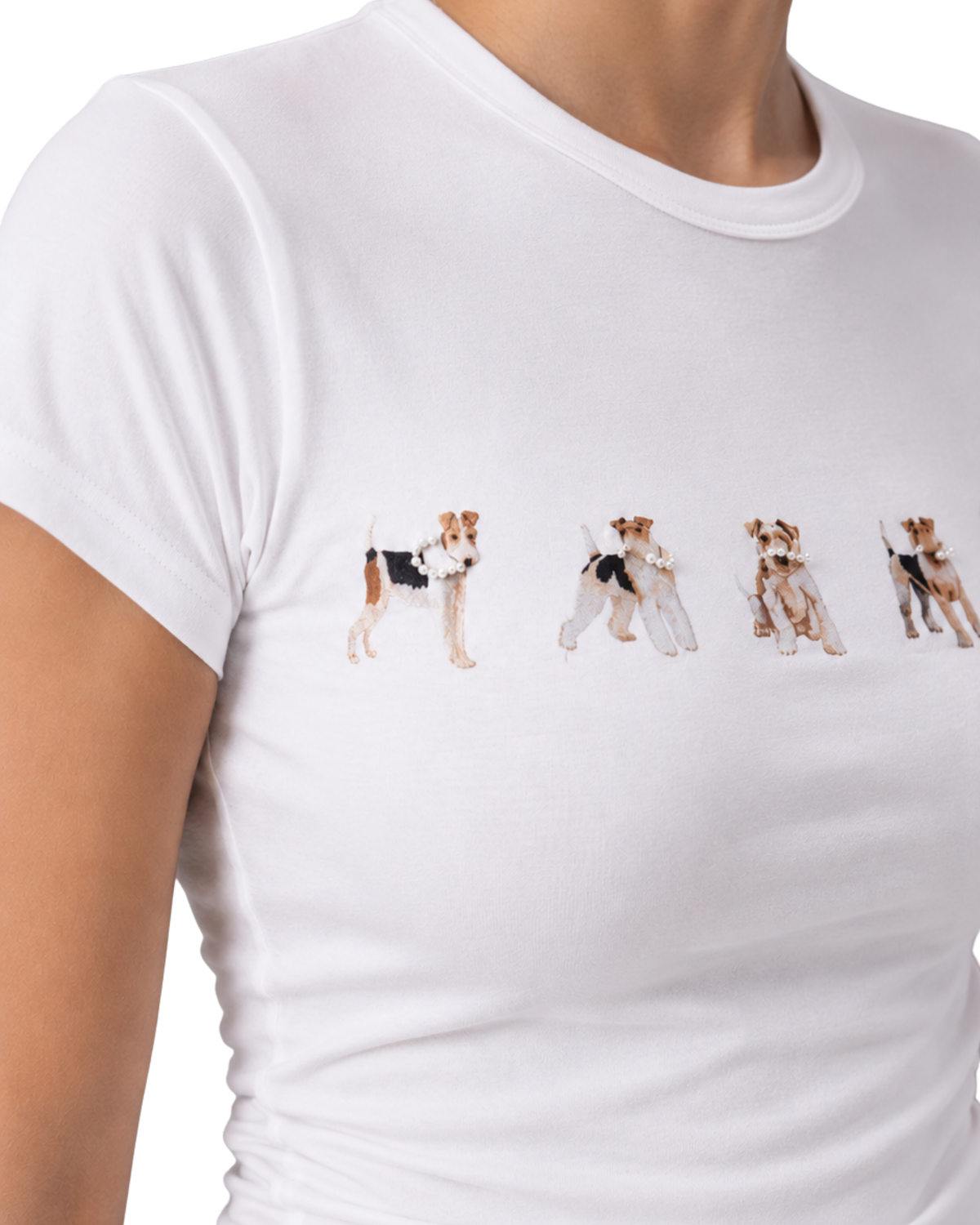 Puppy Print Baby Tee