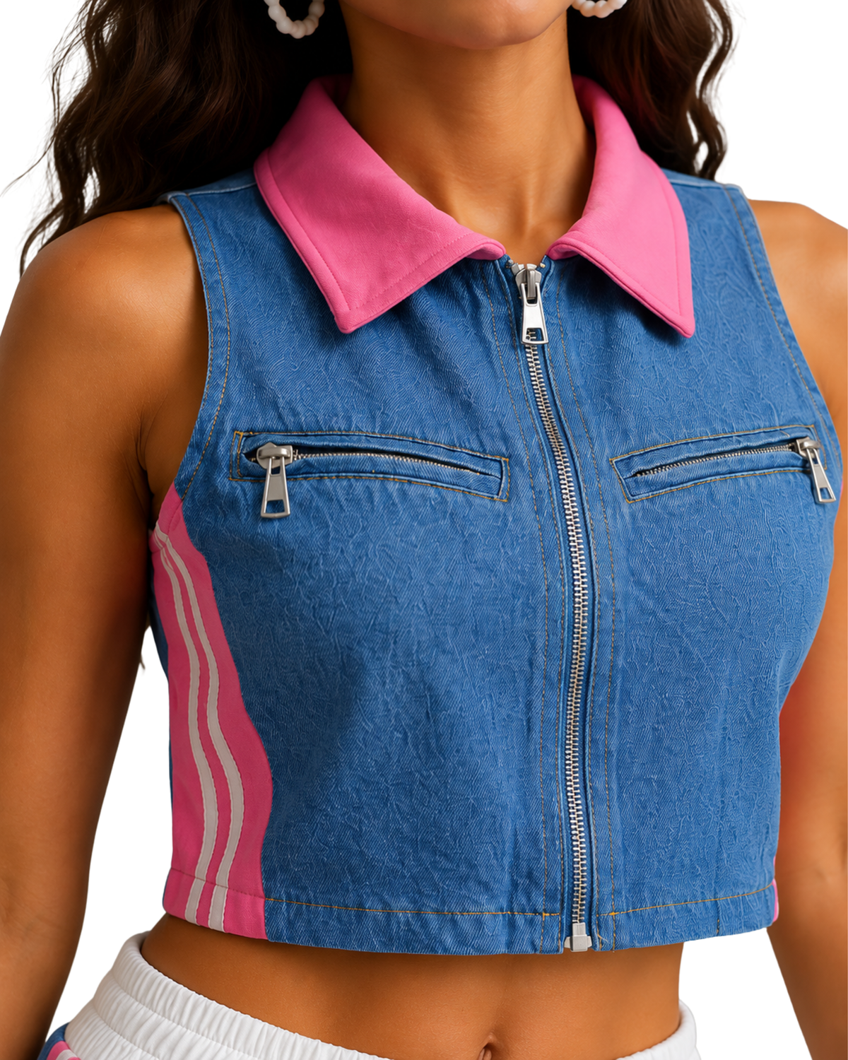 Pink Rush Denim Coord