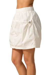 Ivory Utility Mini Skort